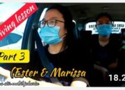 KURSUS Ester and Marissa Belajar mobil|| part 3
