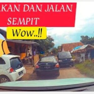 Kursus Mobil ManualToyota voxy test drive jalan sempit|| Naik turun-Part 2