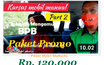 Paket Promo Mobil Manual bpb 120