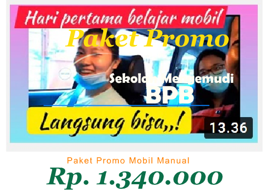 Paket Promo Mobil Manual bpb 1340
