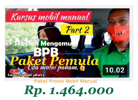 Paket Promo Mobil Manual bpb 1464