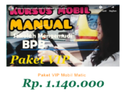 Paket VIP Mobil Matic bpb 1140